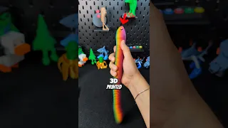 3D Printed RAINBOW Slinky Snake