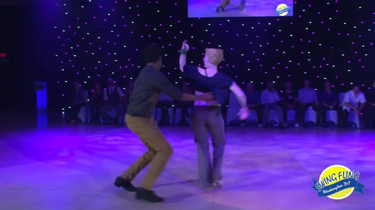 Swing Fling 2015 All Star Jack & Jill   Akil Boatwright & Bonnie Subey
