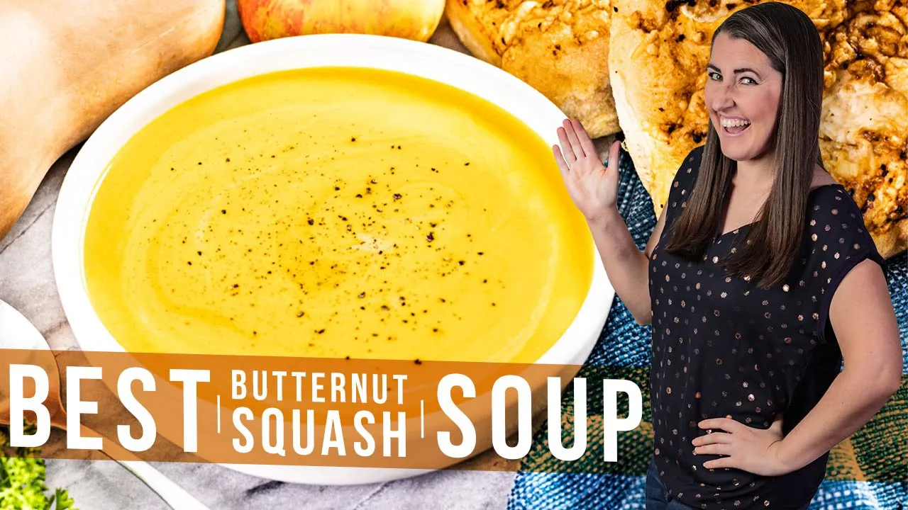 How to Make The Best Butternut Squash Soup   The Stay At Home Chef