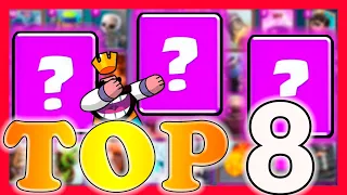 LAS 8 MEJORES CARTAS ÉPICAS DE CLASH ROYALE 2022 | Clash Royale