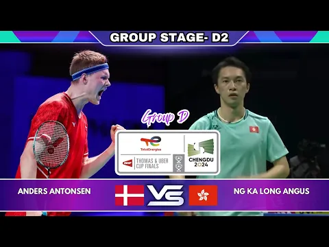 Download MP3 Anders Antonsen vs Ng Ka Long Angus| Group Stage | Thomas \u0026 Uber Cup 2024 Badminton