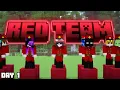 I Survived 100 Days in a CIVIL WAR in Minecraft!
