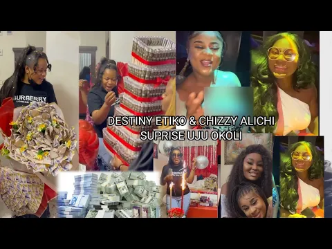 Download MP3 Frederick Leonard \u0026 Destiny Etiko Suprise Uju okoli \u0026 made millionaira richer on her birthday bash