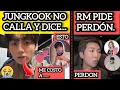 URGENTE🔴JUNGKOOK SE SINCERA Y CONFIESA LA VERDAD DE SU😭RM PIDE PERDON😭noticiasdebts 