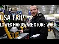 Unlocking Pro Tips at LOWES Hardware Store Dewalt and Sashco SUPERSIZED TOOLS USA Trip