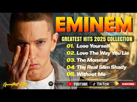 EMINEM Greatest Hits Full Album 2025 – Best Rap & Hip Hop Mix of All Time 🔥