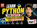 Learn Python From Scratch Complete Python Course for Beginners Part 1