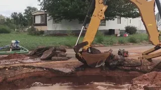 Major water line break in Childress causes issues for residents