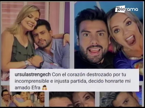 Amigos y famosos se despiden de Efraín Ruales en redes sociales