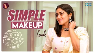 simple makeup look shamna kasim myself chinnaaty
