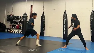 Filipino Martial Arts Battle: First To 3 Clean, Unanswered Cuts!