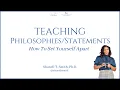 Teaching How To Set Yourself Apart