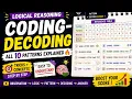Coding-Decoding Made EASY 10 Different Patterns Tricks CA Foundation Paper 3