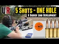 5 Shots One Hole 6 Dasher Load Development Initial Results