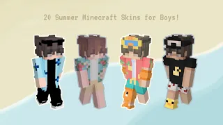 20 Summer Minecraft skins for Boys