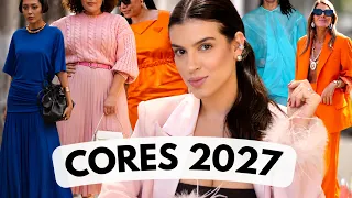 CORES PARA  2027: AS TENDÊNCIAS QUE VÃO DOMINAR O MUNDO DA MODA