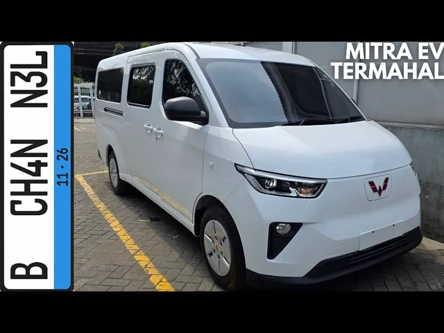 In Depth Tour Wuling Mitra EV Minibus Premium Range [N350VEV] - Indonesia