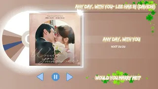  ost part 03 would you marry me original soundtrack television 