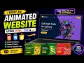 I Built an Amazing Animated Website Using HTML CSS JavaScript