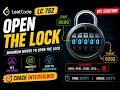 Open the Lock LeetCode 752 Intuition BFS Java