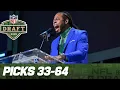 Picks 33-64 Tons of Trades in the 2nd Round 2025 NFL Draft Round 2