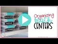 Math Center Storage
