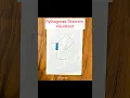 Download Lagu Visualising Pythagoras Theorem #maths #stopmotion