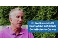 How Iodine Deficiency Contributes to Cancer - Dr David Brownstein MD