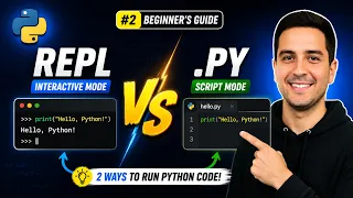 Run Python Code Interactive REPL vs Script py - The Beginner s Guide