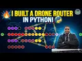 Building a Multi-Drone Routing System in Python Dijkstra Turn-Based Simulation