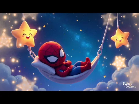 Spiderman Sleeps in Hammock 3 Hours of Night Lullaby