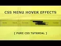 Strange Menu Background Animation On Hover - Css Hover Effects