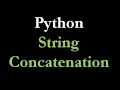 10 4 Python String Concatenation In Tamil 2020