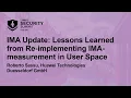 Download Lagu IMA Update: Lessons Learned from Re-implementing IMA-measurement in User Space - Roberto Sassu