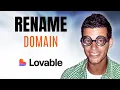 Download Lagu How to Rename Your Website Domain On Lovable AI In Seconds!
