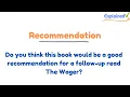 Do you think this book would be a good recommendation for a follow-up read The Wager