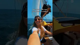 First 5000NM✔️⛵️ #shorts #reel #sailortradition setsail #swallow #tattoo #sailing #subscribe