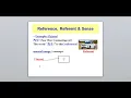 Semantics Lesson 7 Reference Referent and Sense