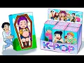 Download Lagu Paper DIY💖 UNBOXING Rumi Coffin Box ⚰️😭 Unboxing All KPOP DEMON HUNTERS Mystery Box ASMR