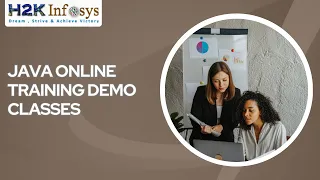 Java Online Training Demo Classes J2EE Course Tutorials by H2K Infosys Java Programming Courses