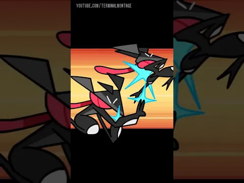 Shiny Greninja Tag Team Fight #Pokémon