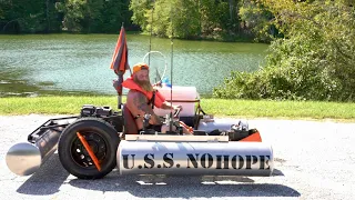 The Boat-Cart is a marvel of aquatic engineering!