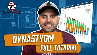 DynastyGM Tool Full Tutorial Dynasty Nerds Trade Calculator League Analyzer