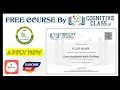 Free Course on Python For Data Science by Cognitive Class IBM Free Course Cognitive Class