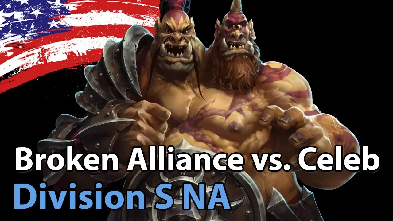 ► Broken Alliance vs. Celeb Gaming - NA Division S - Heroes of the Storm Esports