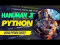 Draw Hanuman Jii Using Python By aakarshcodes