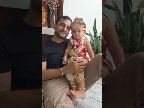 Vaani ko kanhya to bnaya lekin hume bukhaar aaya…Happy Janmasthami.