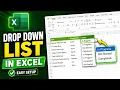 How To Make A Drop Down List In Excel