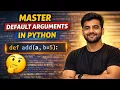 Default Parameters in Python Explained with Examples