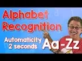 Alphabet Automaticity Upper and Lower Case 2 Seconds Jack Hartmann